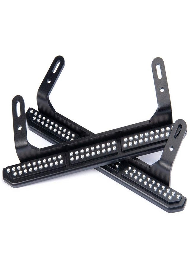 WEFEINO Metal Side Pedal Step Running Boards Foot-Plate Compatible with Tra-xxas TRX-4 TRX4 Bronco 1/10 RC Crawler Car - Image 5